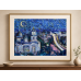 Donetsk. Sleeping Handsome – Original Donetsk Cityscape Painting by Marina Stognieva